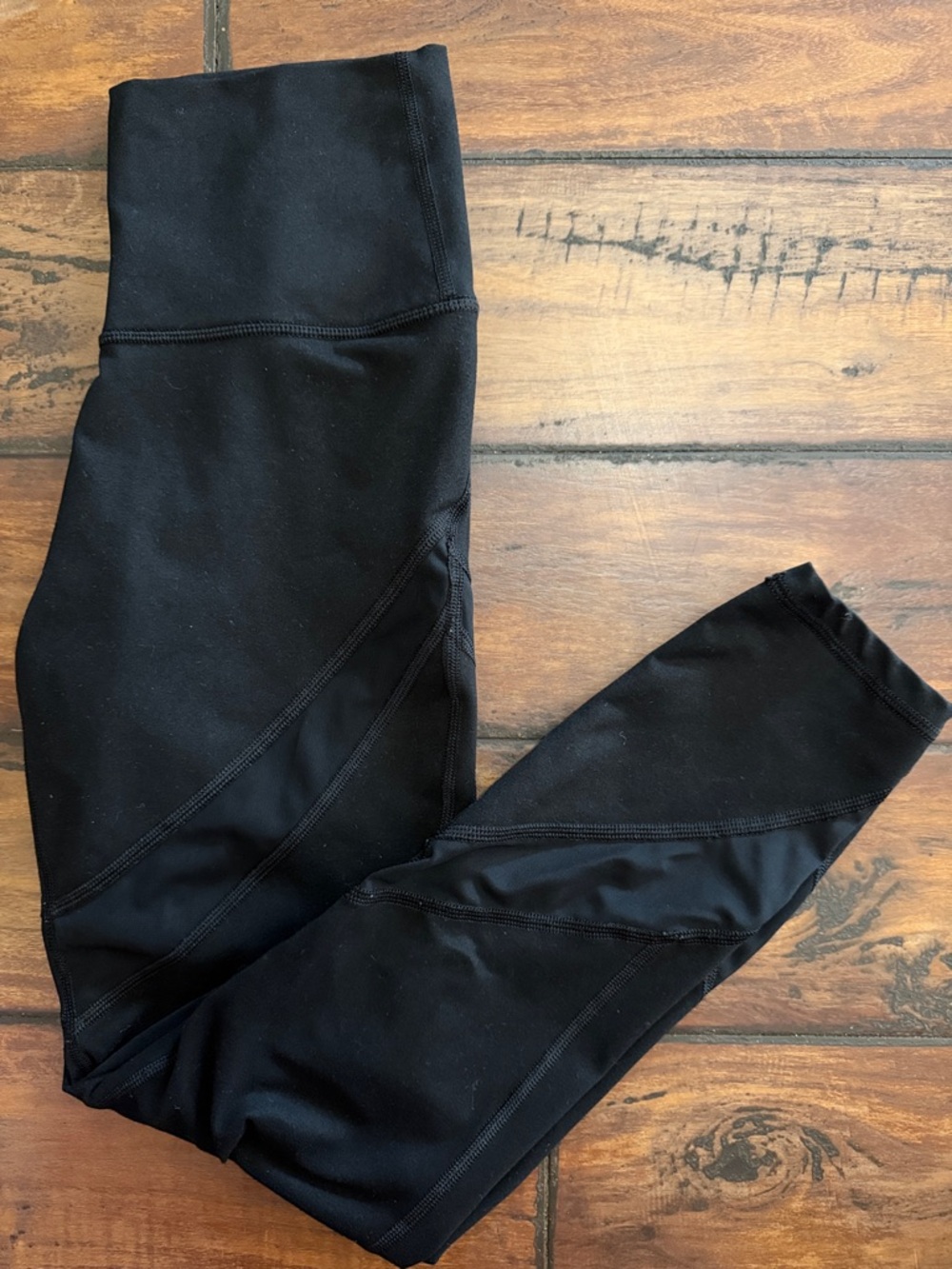 aerie Black High-Rise  Detail Leggings
